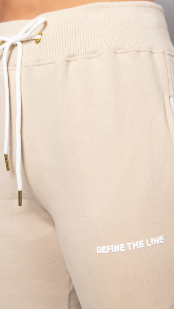 BEIGE LOUNGE PANTS - DTL Sport